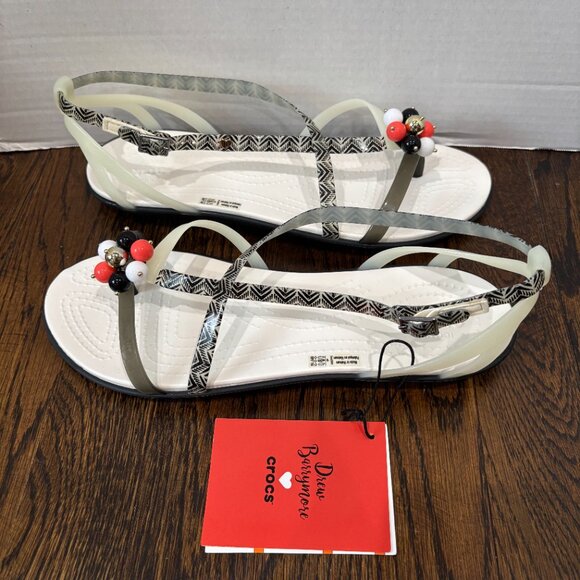 Drew X Crocs Limited Edition Isabella Gladiator Sandal Women SZ: 9 - Picture 5 of 15